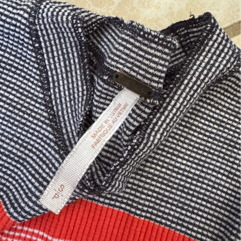 Free People Donna Top Striped Small - Picture 8 of 9